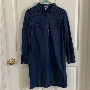 Old Navy Denim Shirt Dress